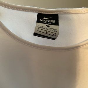 Nike long sleeve athletic top